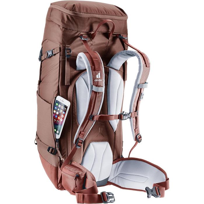 Жіночий рюкзак для снігоступів Deuter Rise 32+ SL, 32+ л, raisin-caspia