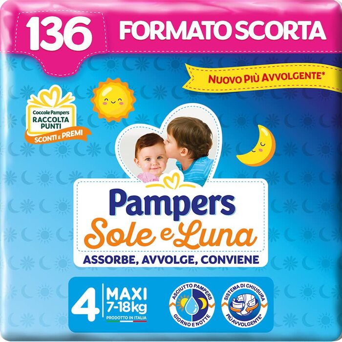 Підгузки Pampers Sonne und Mond, розмір 6 (15-30 кг), 78 шт.