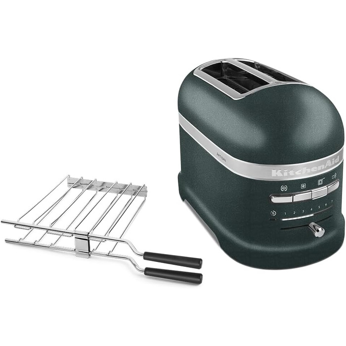 Тостер KitchenAid Artisan 2-слотовий 5KMT2204, колір Pebble Palm - Преміум якість