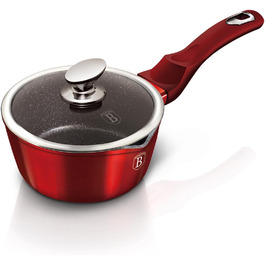 Каструля Berlinger Haus Metallic Line BH-1525N, 16 см, бордова