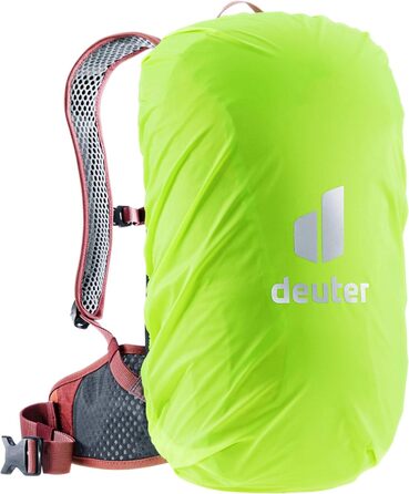 Велосипедний рюкзак deuter Race X 12 л, червоно-помаранчевий