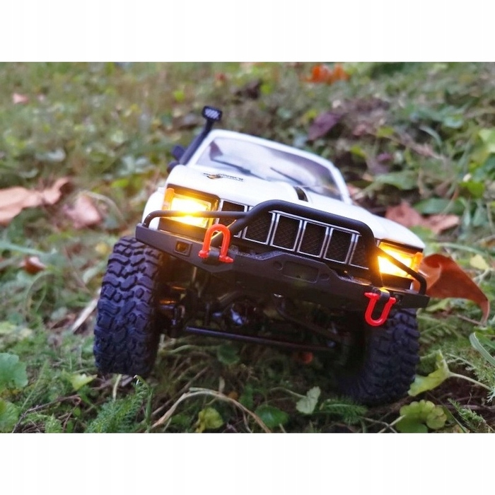 Радіокерована машина WPL C-24 4WD, всюдихід, білий, масштаб 1:16, дальність 65 м, швидкість 10 км/год