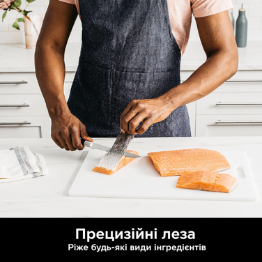 Набір ножів Ninja Foodi StaySharp з блоком і вбудованим точилом, 6 предметів, нержавіюча сталь, чорний