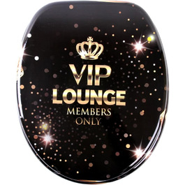 Сидіння для унітазу Sanilo з мікроліфтом VIP Lounge, міцне кріплення, легкий монтаж, преміум-якість