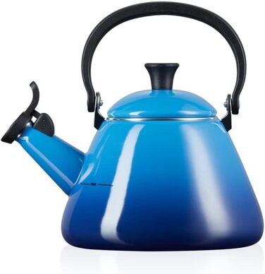 Чайник зі свистком Le Creuset Kone, емальована сталь, 1,6 л, блакитний