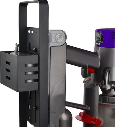 Підставка-органайзер для пилососа Dyson V15 V12 V11 V10 V8 V7 V6, тримач для акумуляторного пилососа і аксесуарів, чорна, BRIAN & DANY