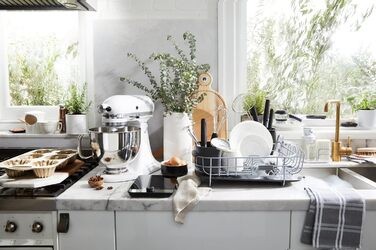 Кухонні ваги KitchenAid, скляна платформа, для сухих та вологих інгредієнтів, до 5000 г, чорний колір