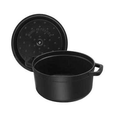 Кокотниця кругла 18 см, чорна Staub