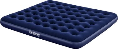 Надувний матрац Bestway King Single 203x183x22 см, сірий, для дому та відпочинку