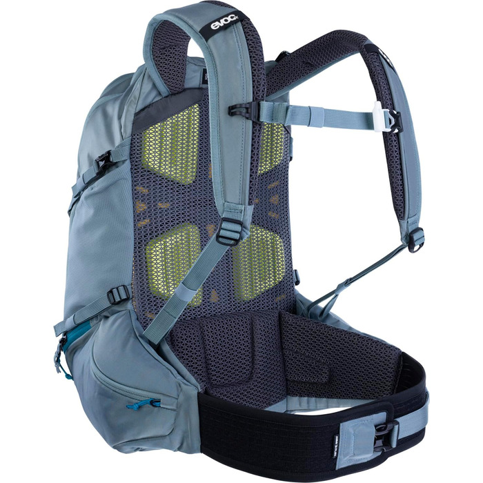 Рюкзак EVOC Explorer Pro 26 л сталевий, з системою вентиляції спини, поясом Airo Flex, відділенням для питної системи та дощовиком – якісний міський та туристичний рюкзак