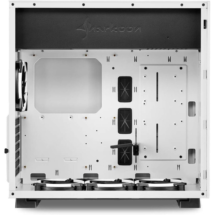 Корпус для ПК Sharkoon Pure Steel білий з RGB підсвічуванням