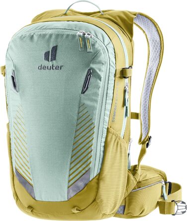 Жіночий велосипедний рюкзак Deuter Compact EXP 12 SL 12 л, блакитний/лаймовий