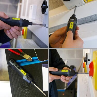 Акумуляторний шуруповерт C.K Tools T4930 3.6V USB-C з бітами PZ2/SL4 - потужний, електричний шурупокрут для електриків