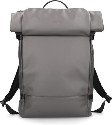 Чоловічий рюкзак Zwei Aqua AQR350 12/19 л, водонепроникний, спортивний, з ролтопом, Hydroflex, анатомічна спинка, нагрудний і поясний ремені, кам'яний колір