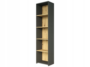 Стелаж Framire 40 x 180 x 30 см, антрацит, дуб артизан