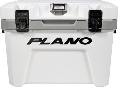 Термоконтейнер Plano Frost 21 л з кошиком, білий/чорний, ізоляційний бокс для льоду для кемпінгу, риболовлі, пікніка