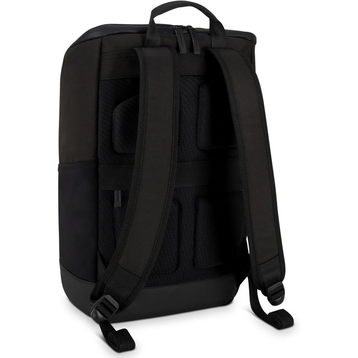 Рюкзак Johnny Urban Jasper для ноутбука 16'' для жінок і чоловіків, бізнес-рюкзак із водовідштовхувальної тканини з переробленого PET, чорний