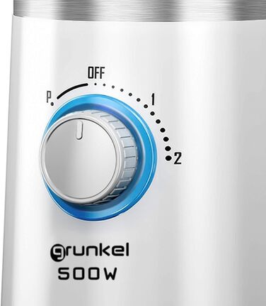 Блендер Grunkel BT-Practica 500 Вт, 1 л, з лезами з нержавіючої сталі