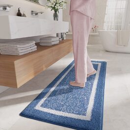 Килимок для ванної кімнати COLOR&GEOMETRY 60x110 см, антиковзаючий, швидковисихаючий