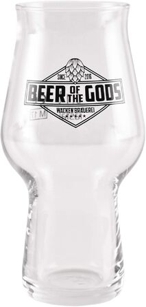 Набір пивних келихів WACKEN BRAUEREI 3 шт. для стауту, IPA, Pale Ale - 300/500 мл, Craft Beer, придатні для мийки в посудомийній машині