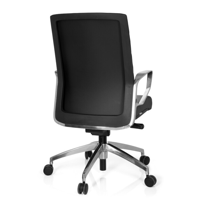 Офісне крісло PROVIDER зі штучної шкіри чорний hjh OFFICE