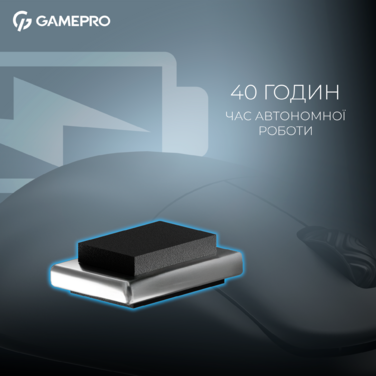 Бездротова ігрова миша GamePro Asgard Loki (GM022B)