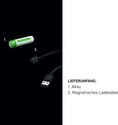 Ledlenser ML4 ліхтар-лампа для кемпінгу, 300 люмен, до 45 годин, акумуляторна, з магнітним зарядним кабелем