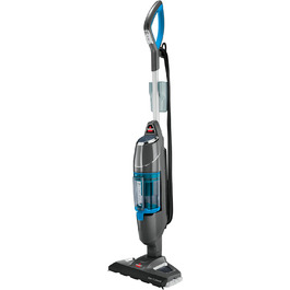 BISSELL Vac & Steam Titanium – пилосос та парова швабра 2-в-1 для твердих підлог, плитки та дерев'яних покриттів, з регулюванням пари, очищення без хімії, 81 дБ, модель 1977N