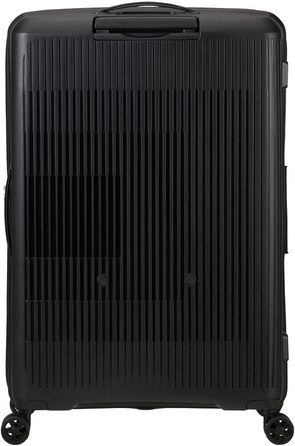 Валіза American Tourister Aerostep Spinner L, розширювана, 77 см, 101.5/109 л, чорна