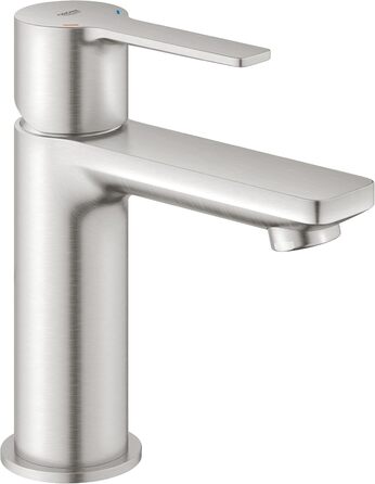 Змішувач для ванної кімнати GROHE Lineare, економічний, нержавіюча сталь, 18 см, з витяжною системою, XS
