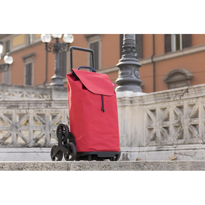 Візок для покупок Gimi Grande з 6 колесами, водонепроникна сумка 52 л, поліестер, зелений