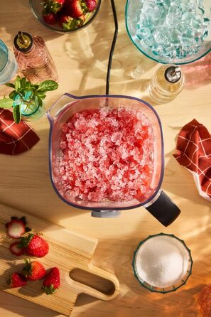 Блендер стаціонарний KitchenAid 5KSB2073EPL Pure Power, 1.5 л, білий перламутр - для смузі, супів, крихти льоду