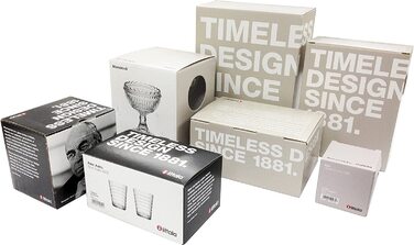 Ваза Iittala Aalto 160 мм червона скляна