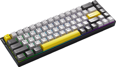 Ігрова магнітна клавіатура Ajazz AK680 V2 Ice Island Magnetic Switch (AK680-V2-I-BGY)