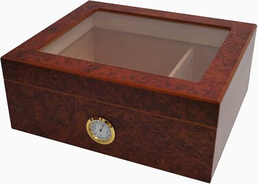 Гумідор GERMANUS Desk I з прозорою кришкою для 50 сигар