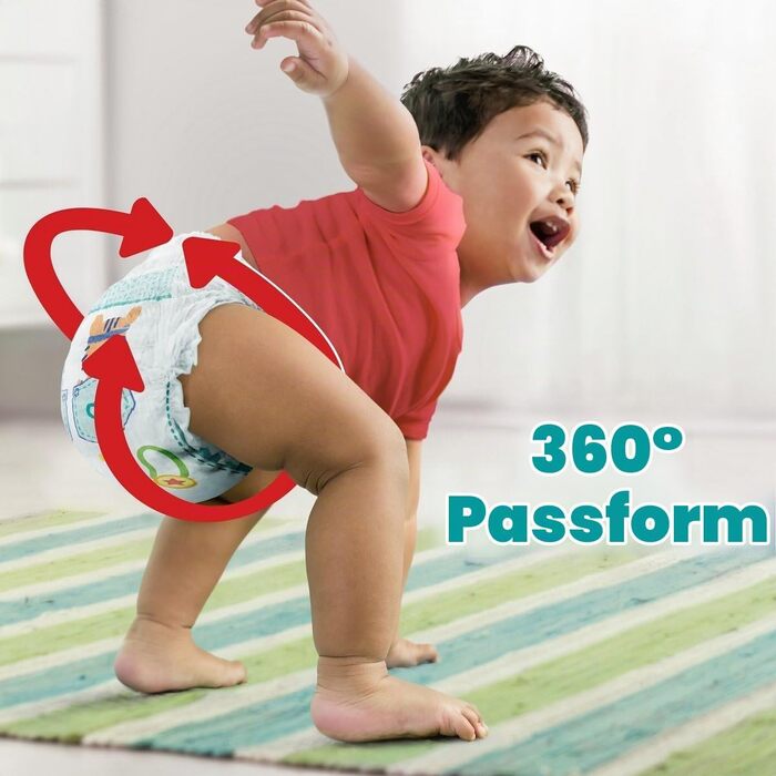Підгузки-трусики Pampers Baby Dry Pants, розмір 6 (14-19 кг), Mega Pack, 80 шт.