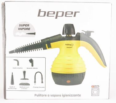 Парова швабра BEPER 50.700 для підлоги, диванів, килимів, 135°C, 350 мл, кабель 3 м