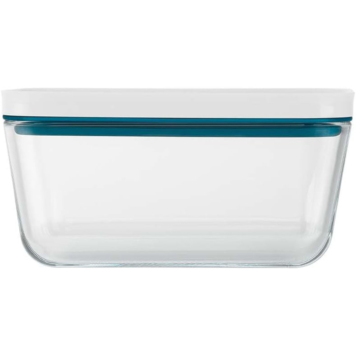 Вакуумний контейнер ZWILLING Fresh & Save (розмір M), скляний з вакуумною кришкою, колір Blue La Mer