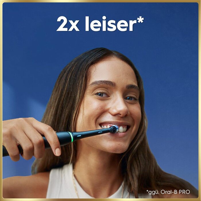Електрична зубна щітка Oral-B iO Series 9, набір з 2 шт (Чорна та Рожева), 3 додаткові насадки та футляр