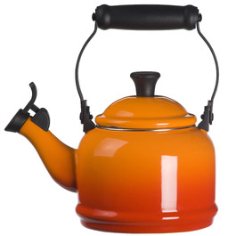 Емальований чайник Le Creuset Demi з вугільної сталі, 1.1 л, колір Oven Red (червоний)