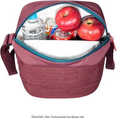 Термосумка Tatonka Cooler Shoulderbag 15 л, ізольована, з внутрішньою кишенею для акумуляторів холоду, знімний плечовий ремінь, чорна