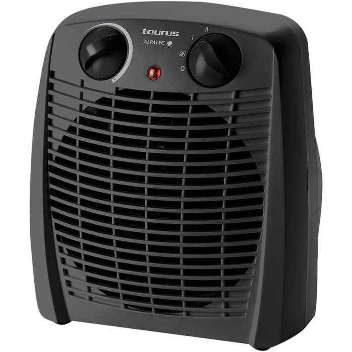 Обігрівач Taurus Alpatec New Gobi 2000Вт, 2 режими, термостат, захист, чорний, для 20м²