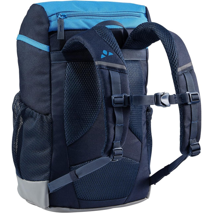 Дитячий рюкзак VAUDE Puck 10 л для хлопчиків і дівчаток, туристичний, водостійкий, з дощовиком і лупою, синій