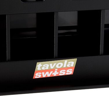 Диспенсер для капсул Nespresso Tavola Swiss 5049031, пластиковий, чорний, на 60 штук, 25x15x7 см