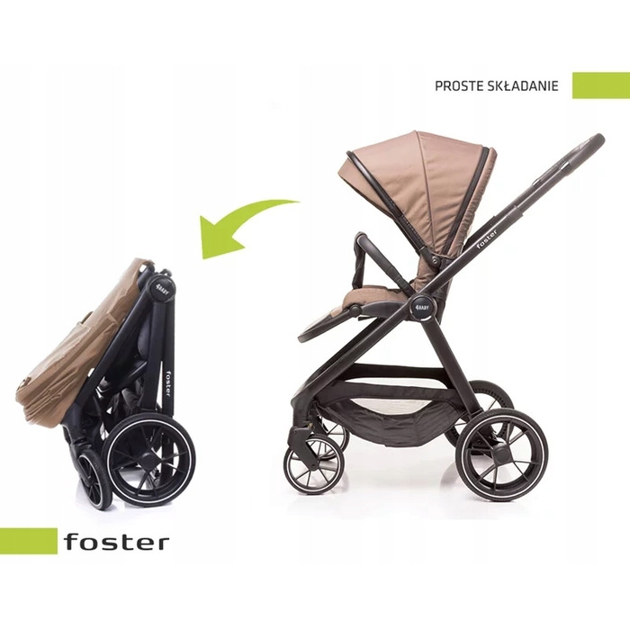 Дитячий візок 2в1 4BABY Foster Baby