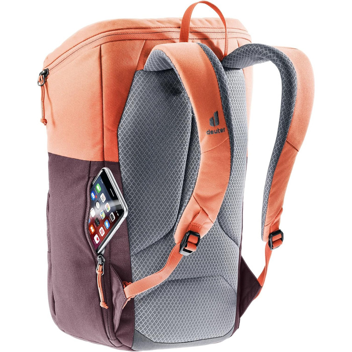 Дитячий рюкзак Deuter Overday 15 л, баклажан-сієна