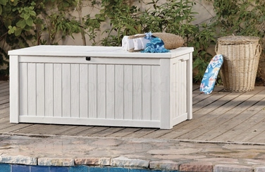 Садова скриня Keter Rockwood Storage Box 570 л, кремова
