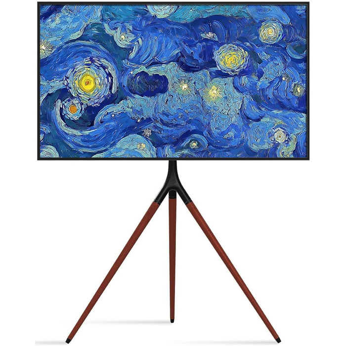 Підставка для телевізора TECHLY 49-70 дюймів для LCD/LED/Plasma, темний горіх