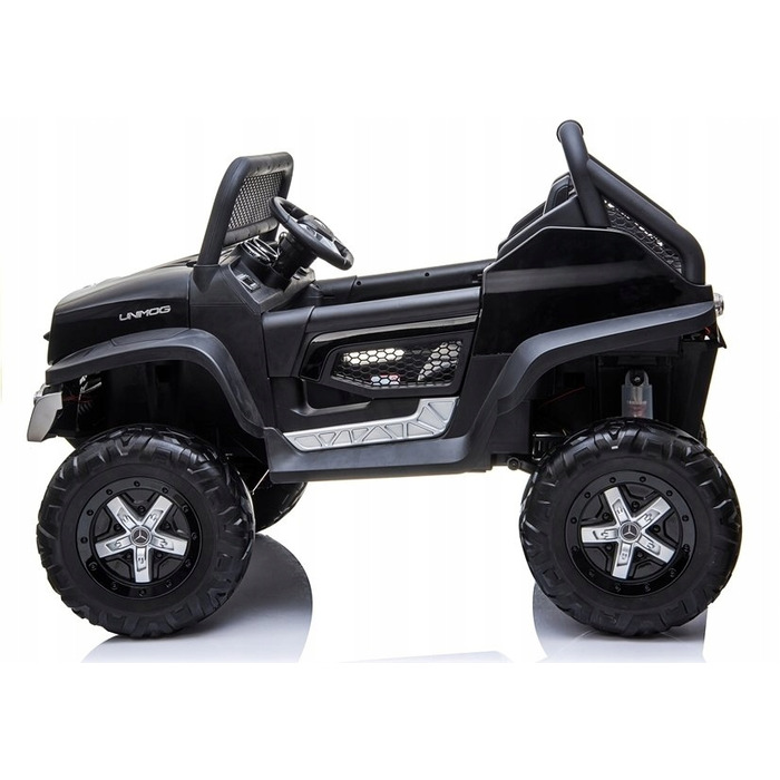 Дитяче електромобіле Mercedes Unimog, чорний, LEAN CARS