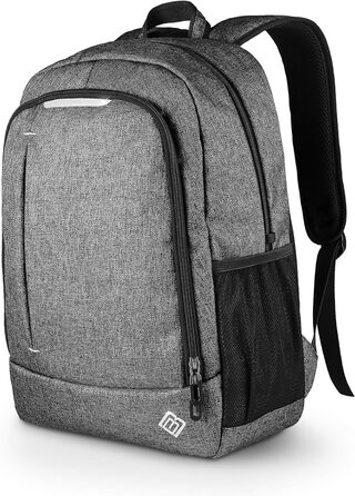 Міський рюкзак BoostBag One для ноутбука 15,6'', планшета та телефону, сірий – ідеальний для школи, роботи, навчання